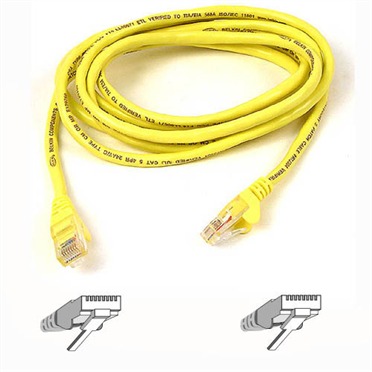 Belkin-Cat6 Patch Cable Snagless - 1m (Yellow)