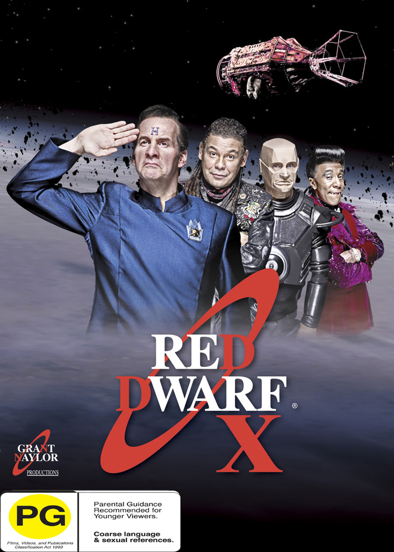 Red Dwarf X on DVD image