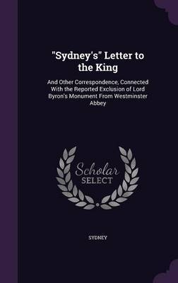 Sydney's Letter to the King by . Sydney image