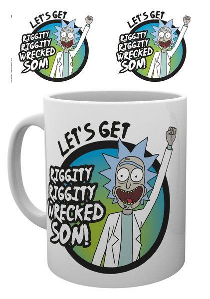 Rick and Morty Mug (Wrecked) image