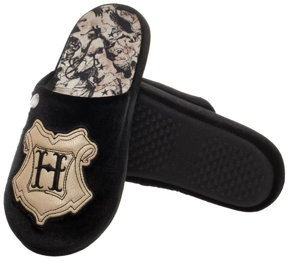 Harry Potter: Hogwarts Crest Slippers - (Large)