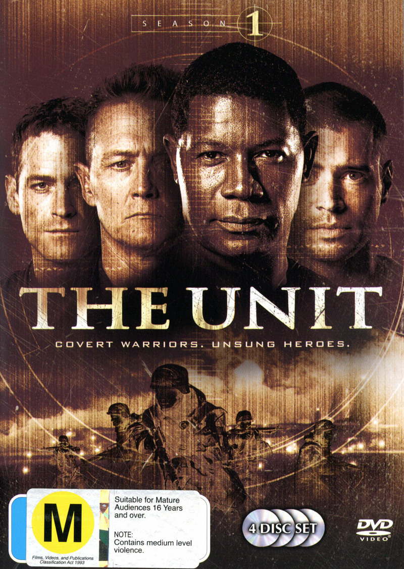 The Unit - Season 1 (4 Disc Set) on DVD image