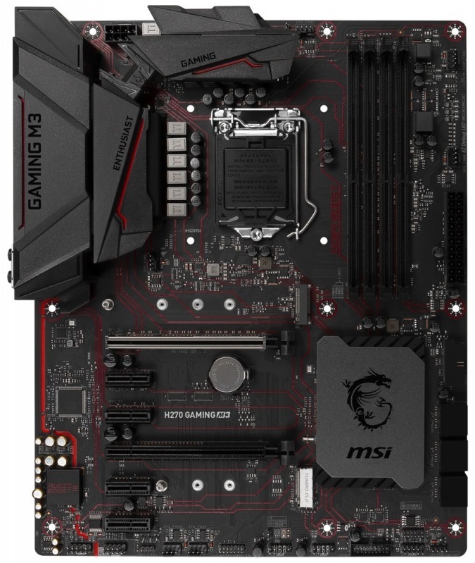 MSI H270 Gaming M3 Motherboard image