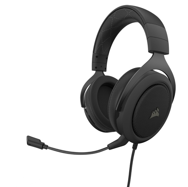 Corsair HS60 Pro Surround Gaming Headset (Carbon) for PC