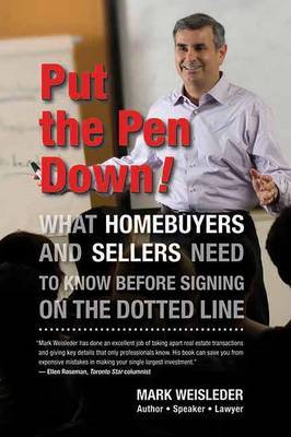 Put the Pen Down! by Mark Weisleder image