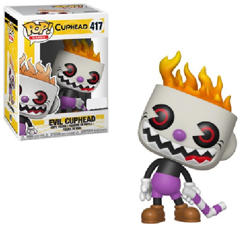 Cuphead - Evil Cuphead Pop! Vinyl Figure image