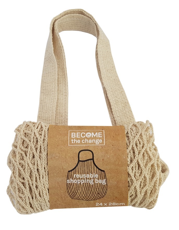 Become The Change - Reusable Cotton Shopping Tote