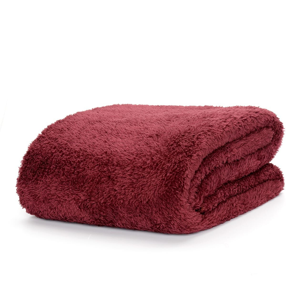 SnugRug Sherpa Throw Blanket Plum at Mighty Ape NZ