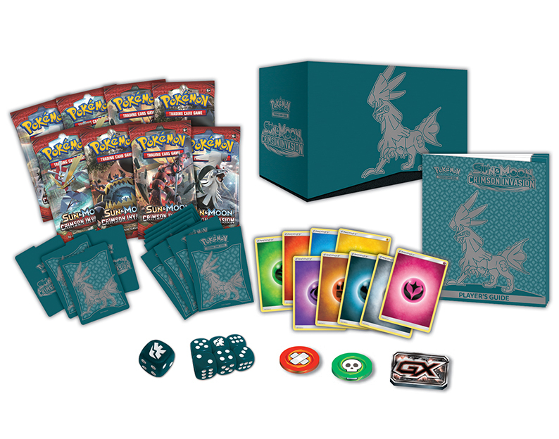 Pokemon TCG Sun & Moon Crimson Invasion Elite Trainer Box image