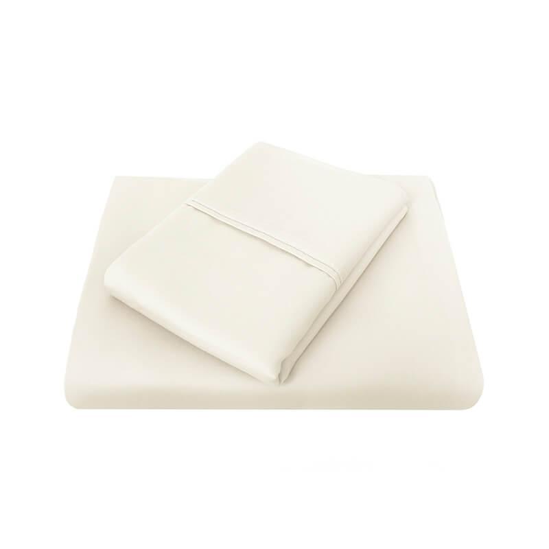 Bambury King 1000 Thread Count Cotton Rich Sheet Set (Ivory) image