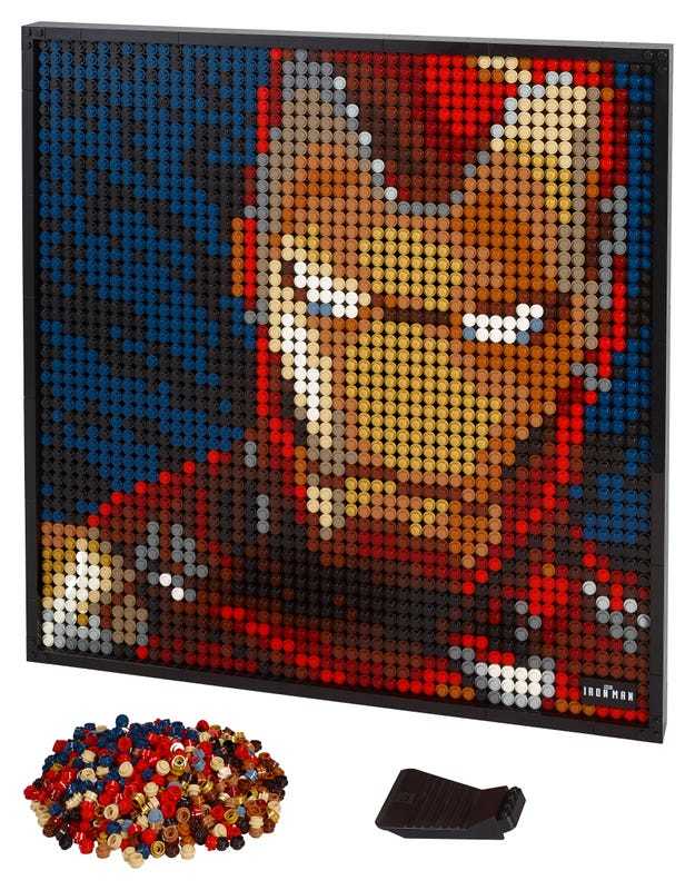 LEGO: Art - Marvel Studios Iron Man (31199) image