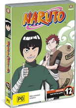 Naruto (Uncut) - Vol. 12: The Fifth Gate on DVD Naruto (Uncut) - Vol. 12: The Fifth Gate on DVD