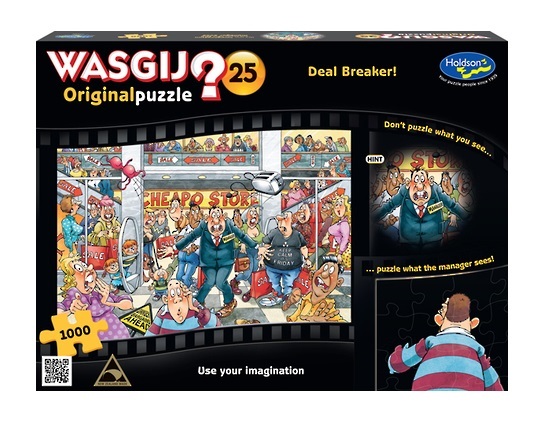 Wasgij: Deal Breaker #25 - 1000pc Puzzle image