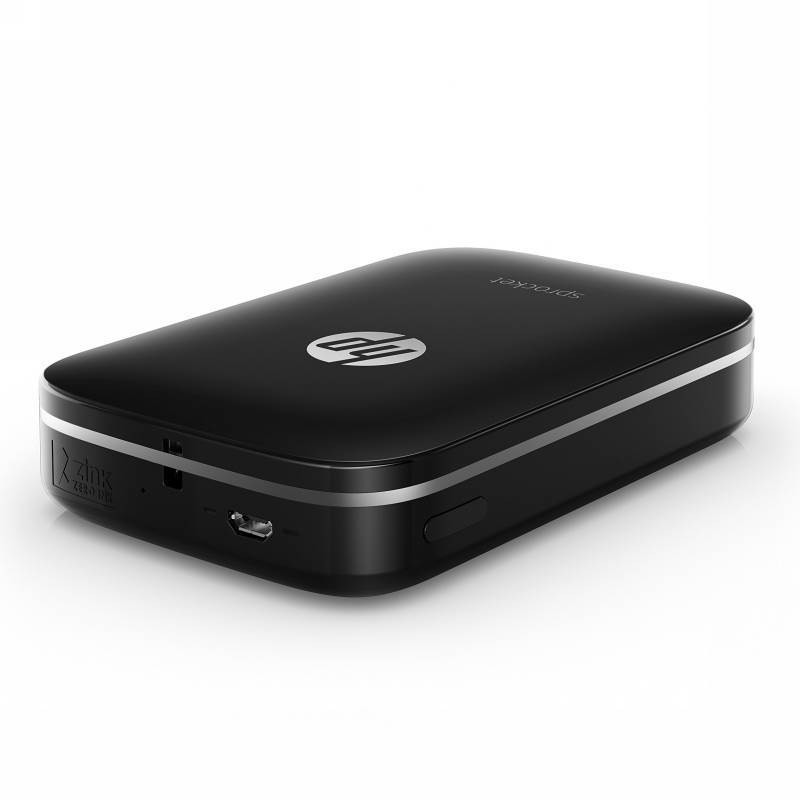 Buy HP Sprocket Instant Photo Printer Black at Mighty Ape NZ