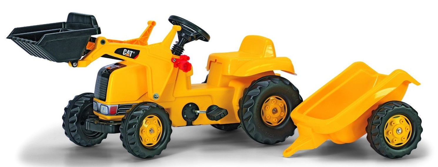 Rolly Kid - Rolly Kid CAT with Trailer and Front Loader image