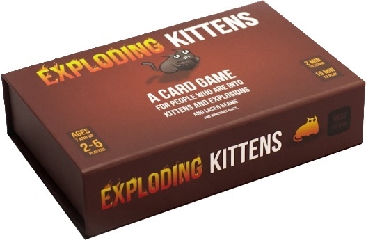 Exploding Kittens: First Edition Meow Box | Board Game | at Mighty Ape NZ