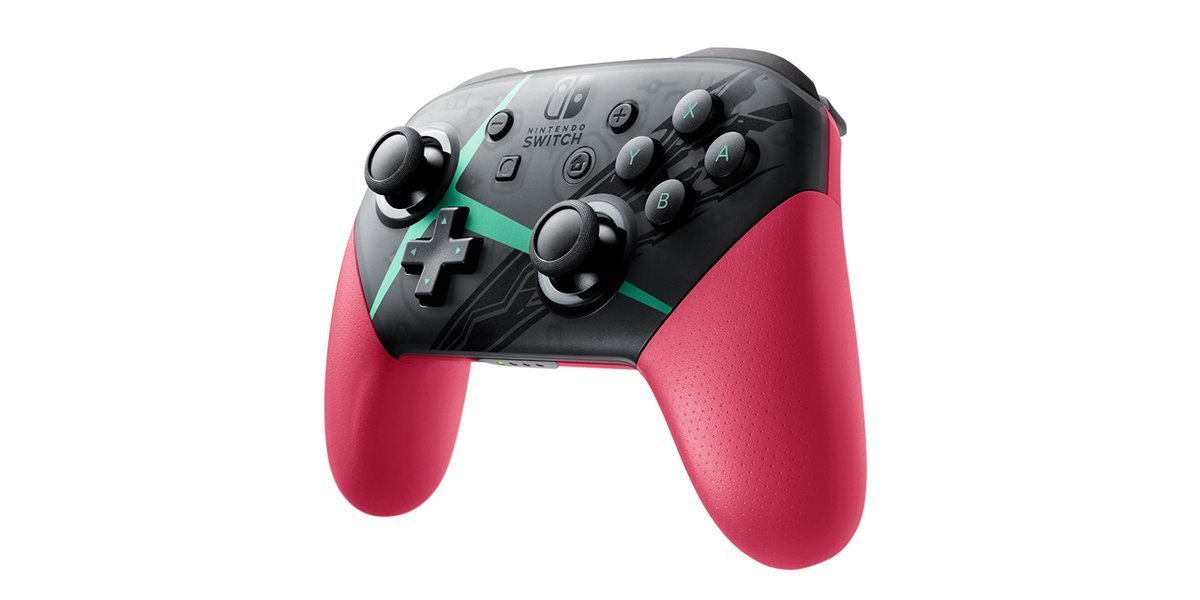 Nintendo Switch Pro Controller - Xenoblade Chronicles 2 Edition image