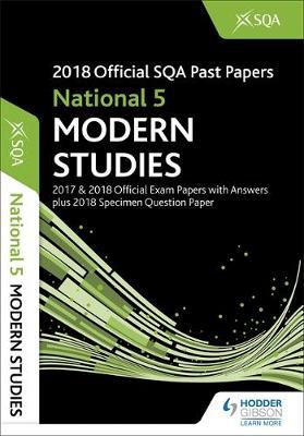 National 5 Modern Studies 2018-19 SQA Specimen and Past Papers with Answers by SQA image