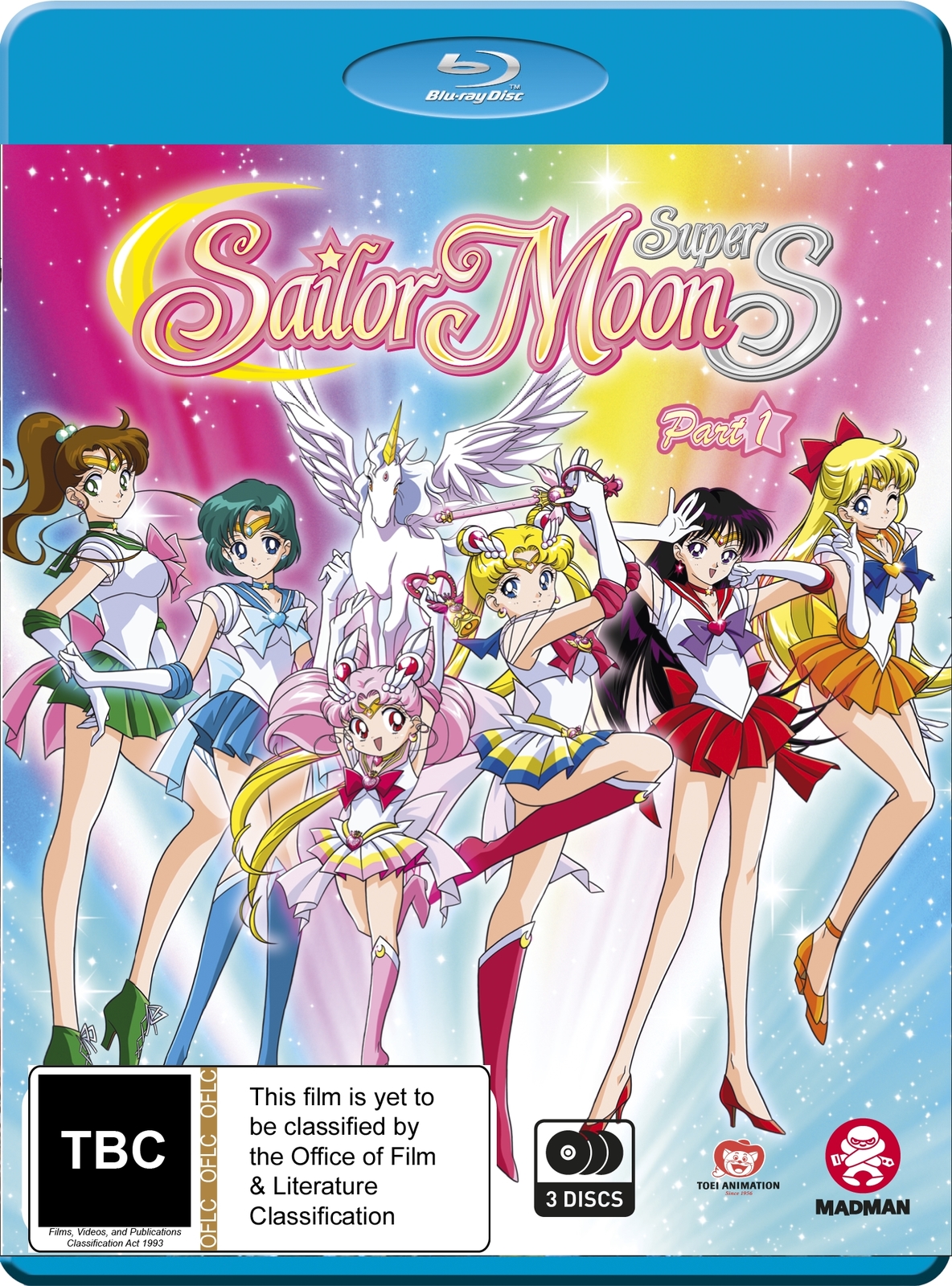 Sailor Moon Super S: Season 4 - Part 1 (Eps 128-146) on Blu-ray image