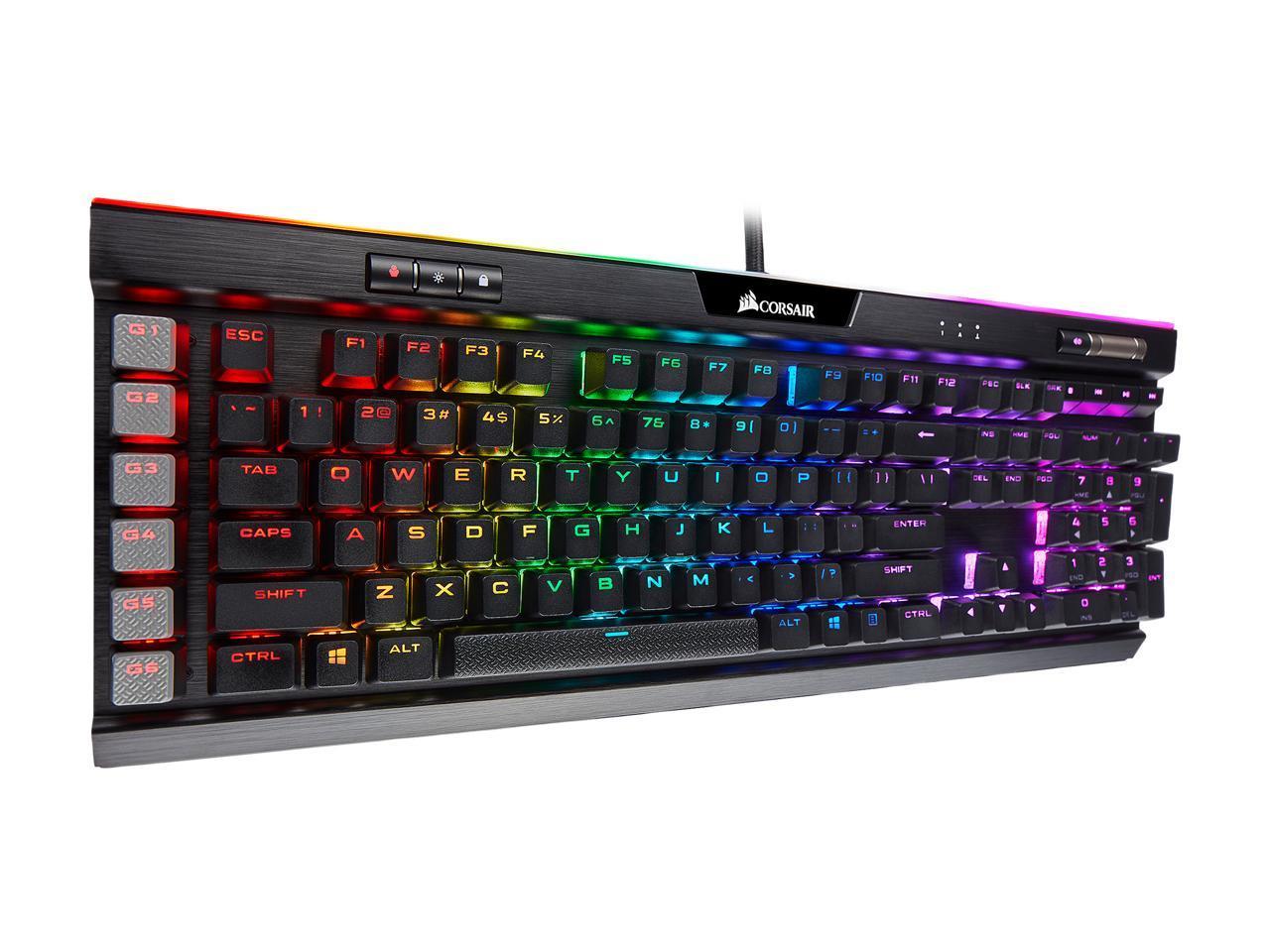 Corsair K95 RGB Platinum XT Mechanical Gaming Keyboard (Cherry MX Blue) image