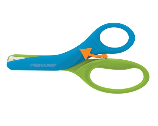 Fiskars: Pre-School Training Scissors - Blue/Green image