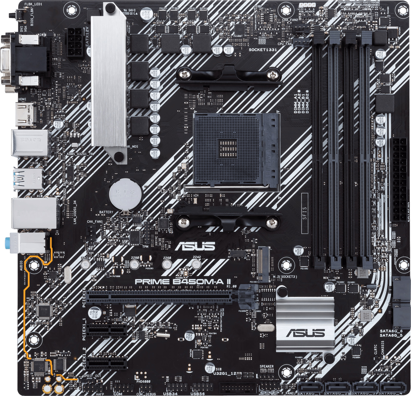 ASUS PRIME B450MA II Motherboard at Mighty Ape NZ