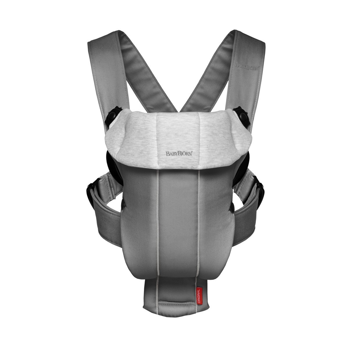 Baby Bjorn Baby Carrier Original - Grey (Jersey Lining) image