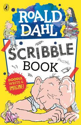 Roald Dahl Scribble Book by Roald Dahl image