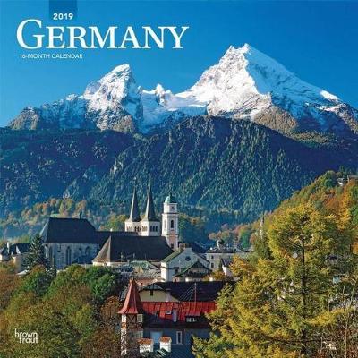 Germany 2019 Square Wall Calendar by Inc Browntrout Publishers image