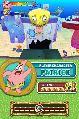 SpongeBob's Atlantis SquarePantis on DS