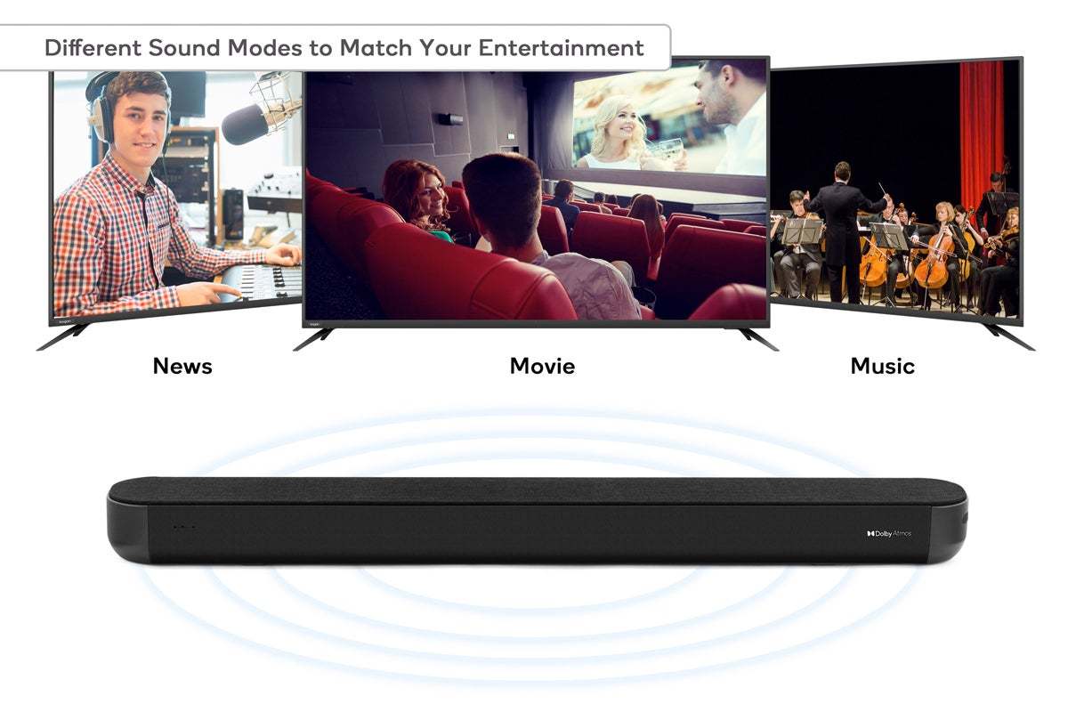 Kogan 3.1.2Ch 230W Dolby Atmos Soundbar with Wireless Subwoofer at