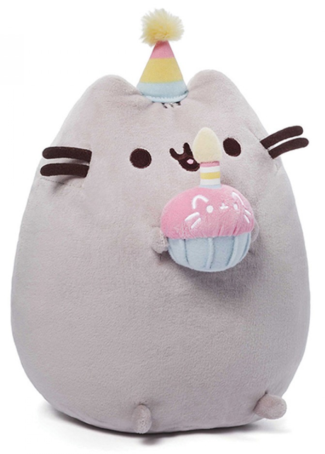 Birthday Pusheen - 26.5cm image