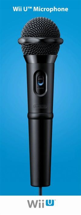 Nintendo Wii U Microphone on Wii U