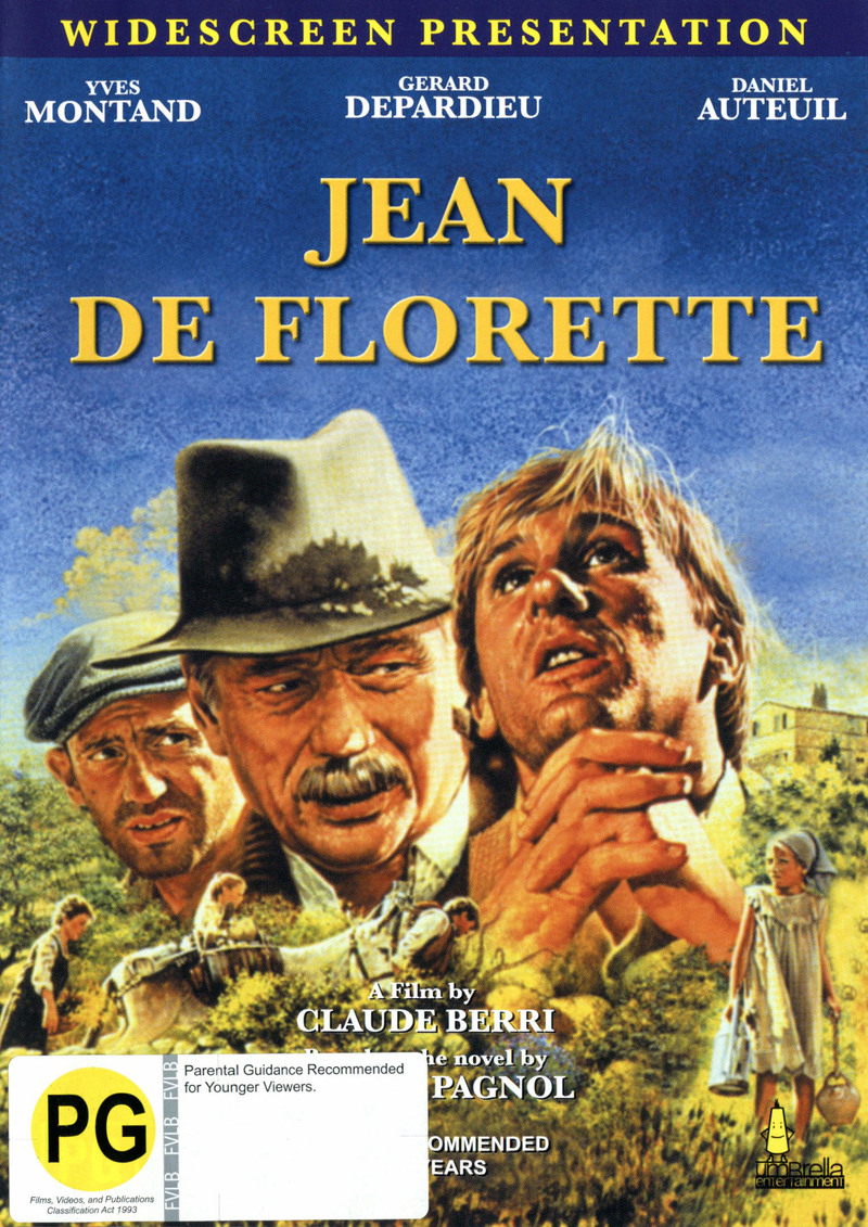 Jean De Florette on DVD image