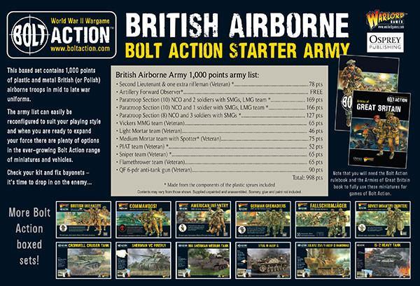 British Airborne Starter Army image