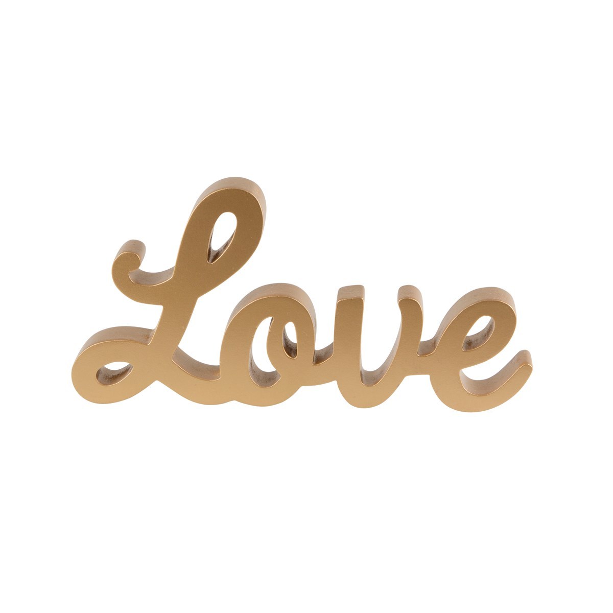 Gold Love Standing Letters image