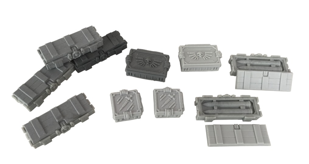 TTCombat: Tabletop Scenics - Ammo Crates image