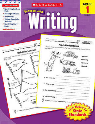 Scholastic Success with Writing, Grade 1 by Lisa Molengraft image