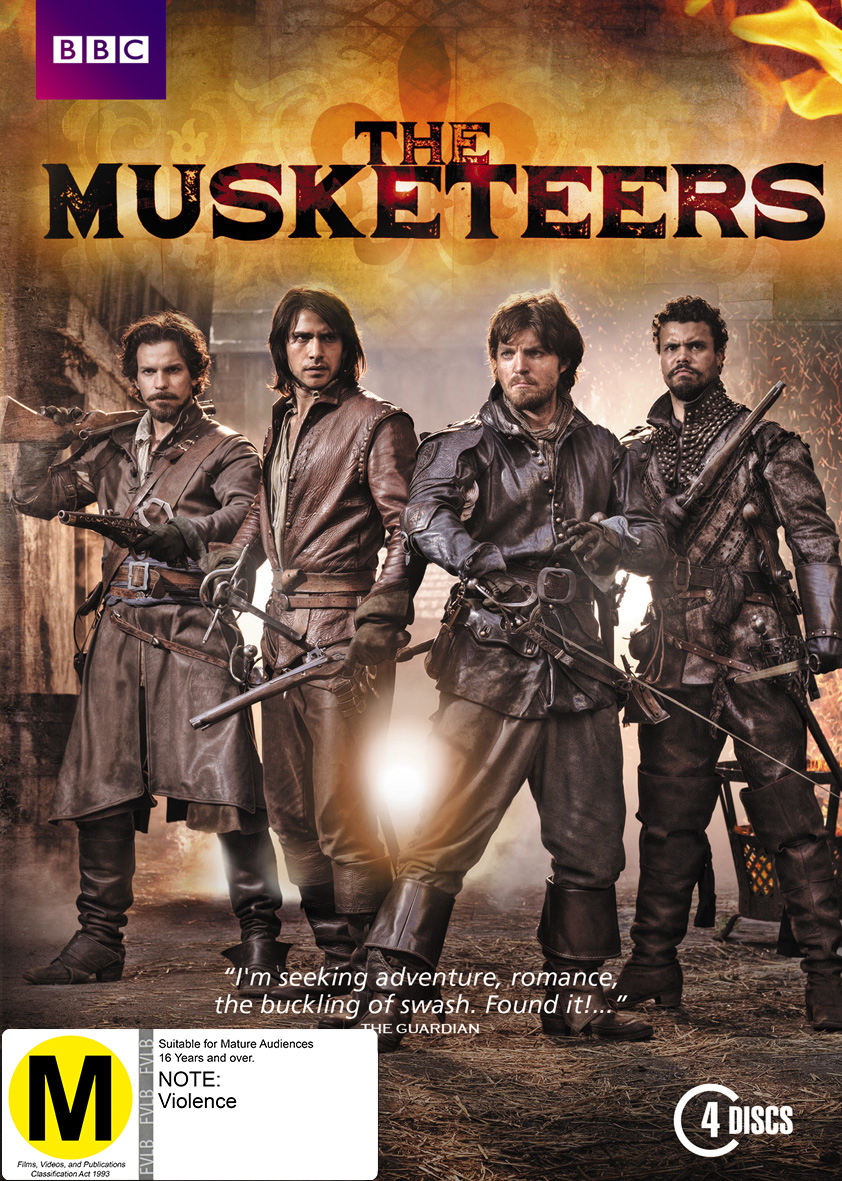 The Musketeers - Season 1 on DVD