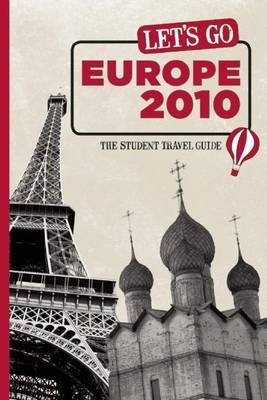 Let's Go Europe: The Student Travel Guide: 2010 on Paperback by Harvard Student Agencies, Inc.