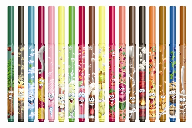 Crayola: Doodle Scents - Washable Marker Set (18-Pack) image
