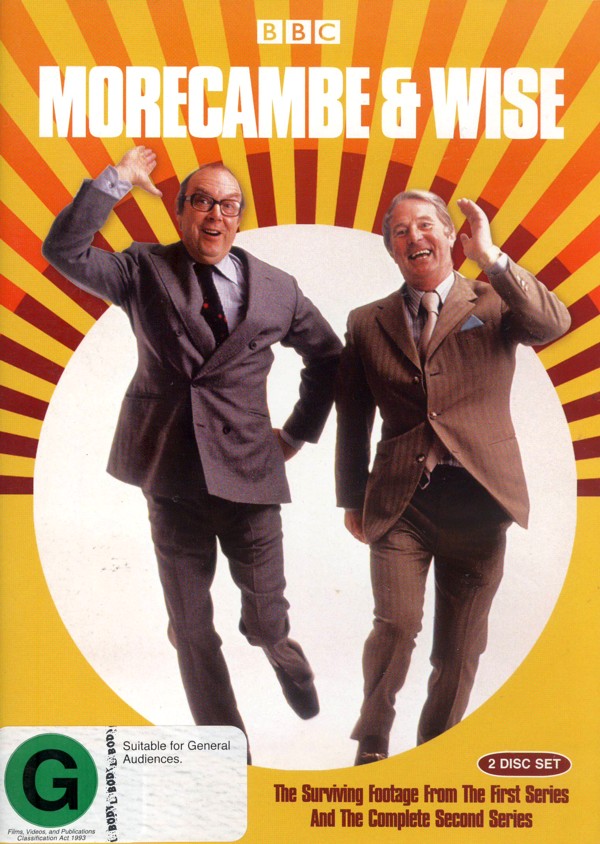 Morecambe & Wise - Surviving Footage From Series 1 And Complete Series 2 (2 Disc Set) on DVD image