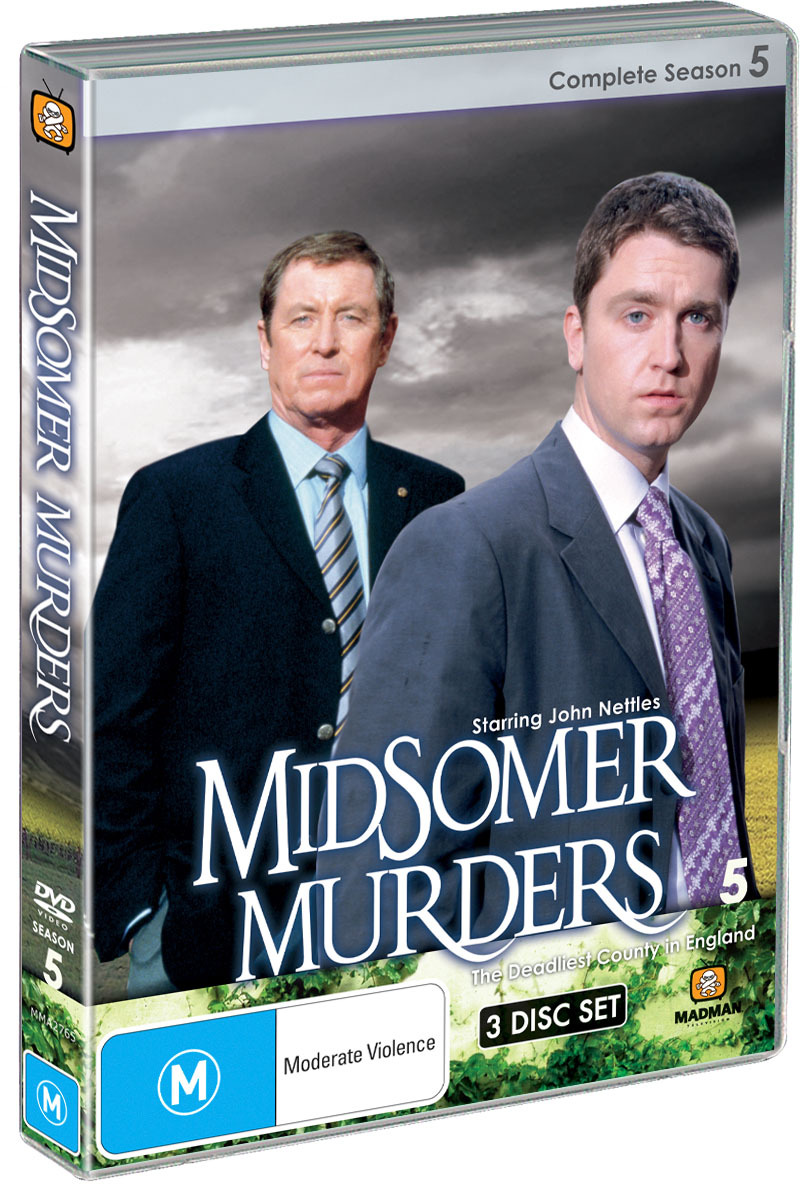 Midsomer Murders - Complete Season 5 (Single Case ) on DVD image
