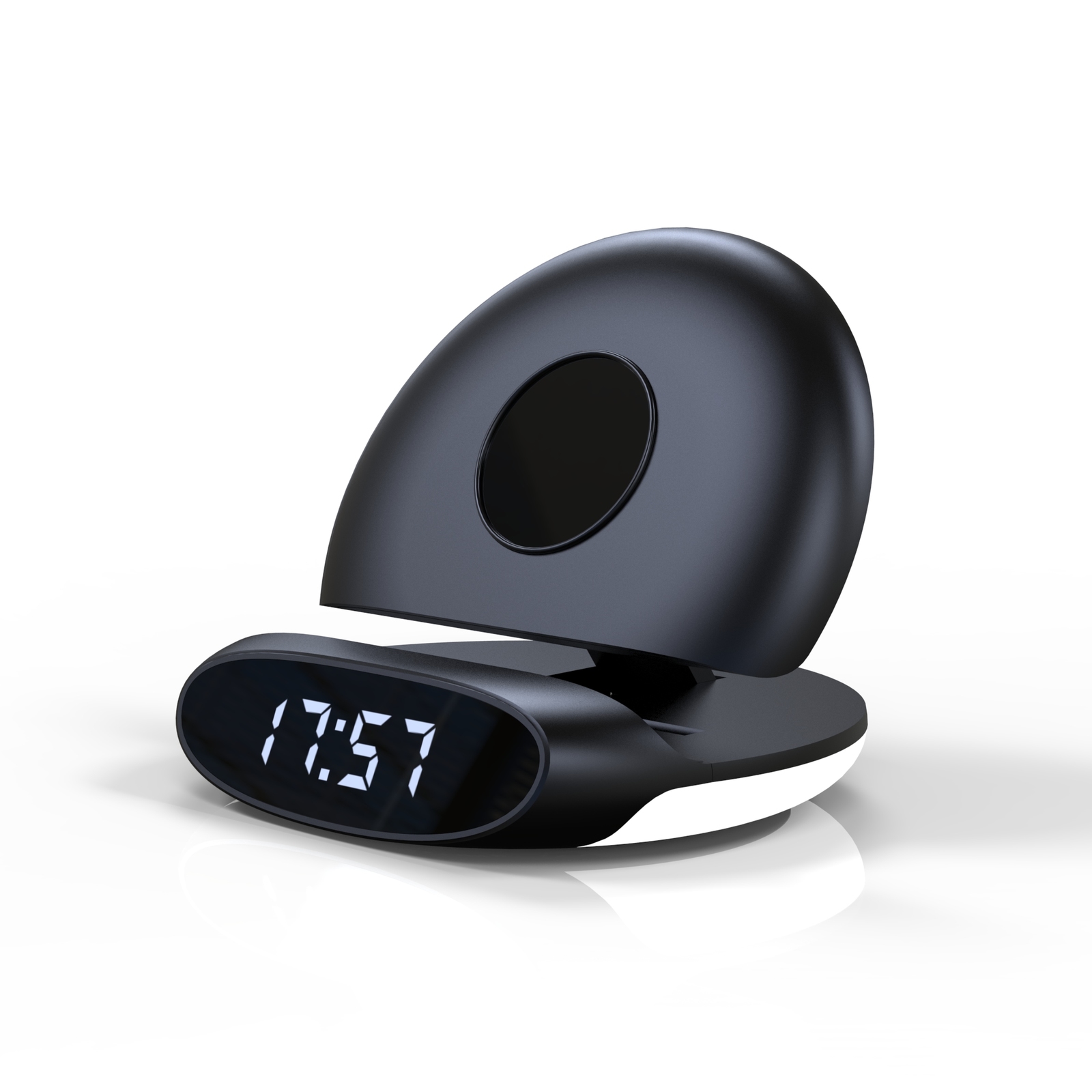 Wireless Charging Stand with Clock at Mighty Ape NZ