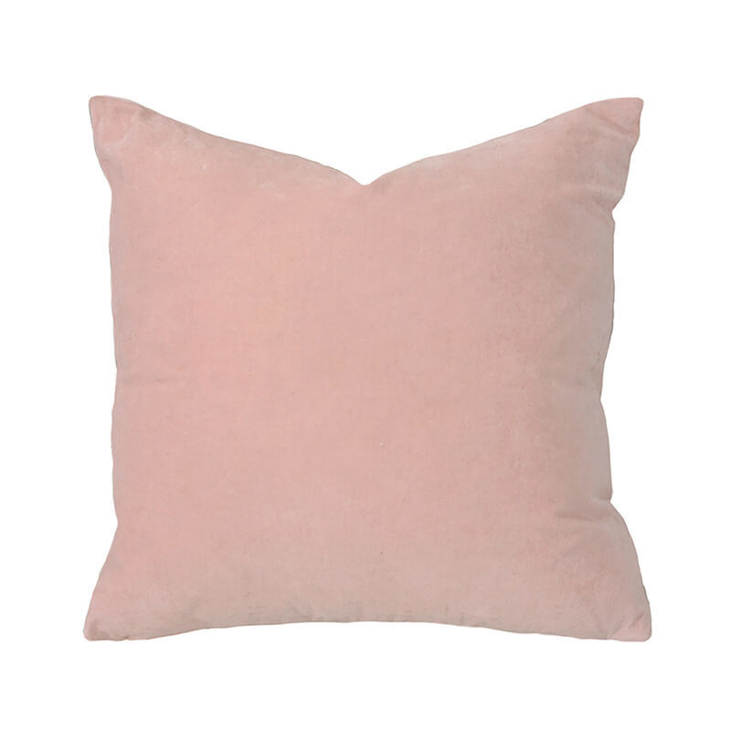 Bambury Rosewater Velvet Feather Filled Cushion