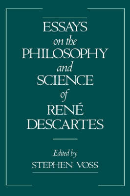 Essays on the Philosophy and Science of Rene Descartes image