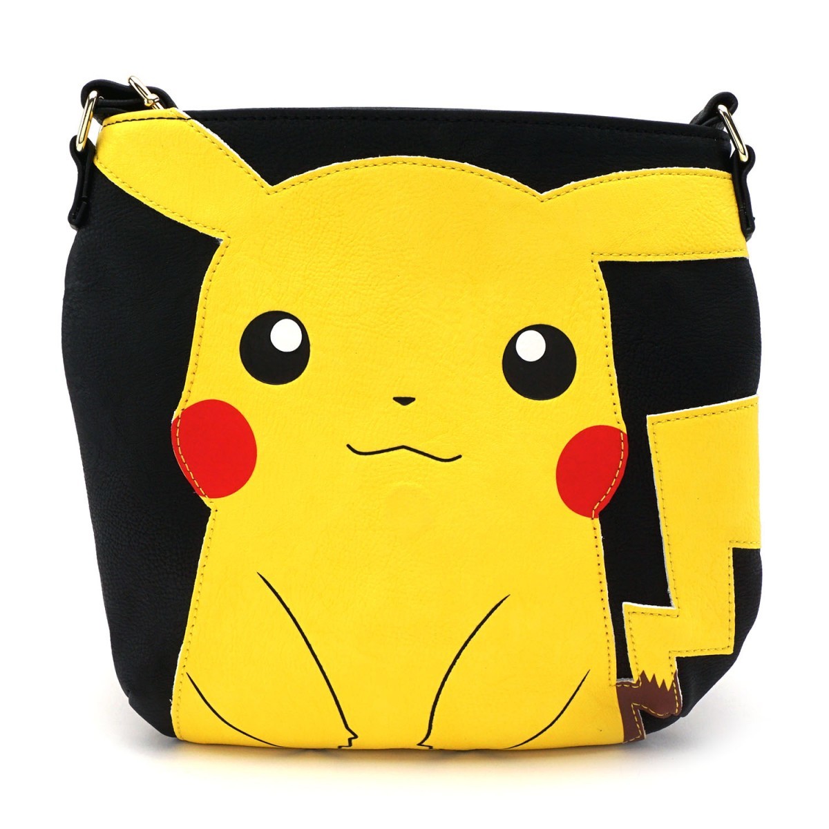 Loungefly Pokemon Pikachu Face Crossbody Bag image