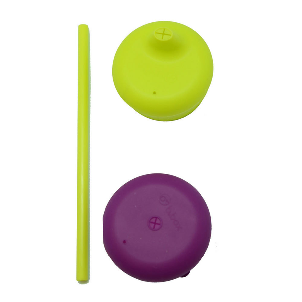 B.Box: Universal Silicone Lids - Passion Splash image