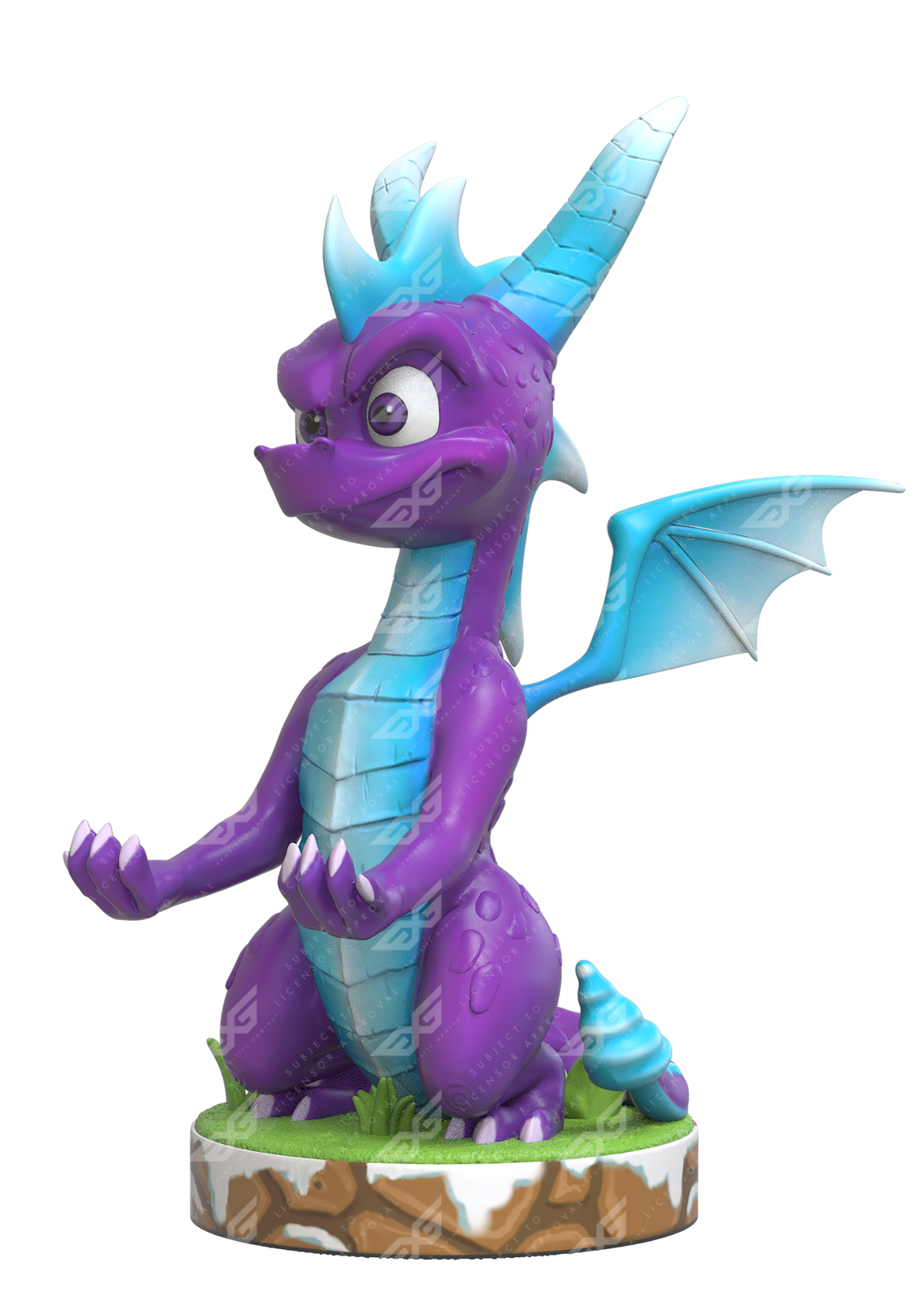 Cable Guy Controller Holder - Spyro Ice for PS4 image