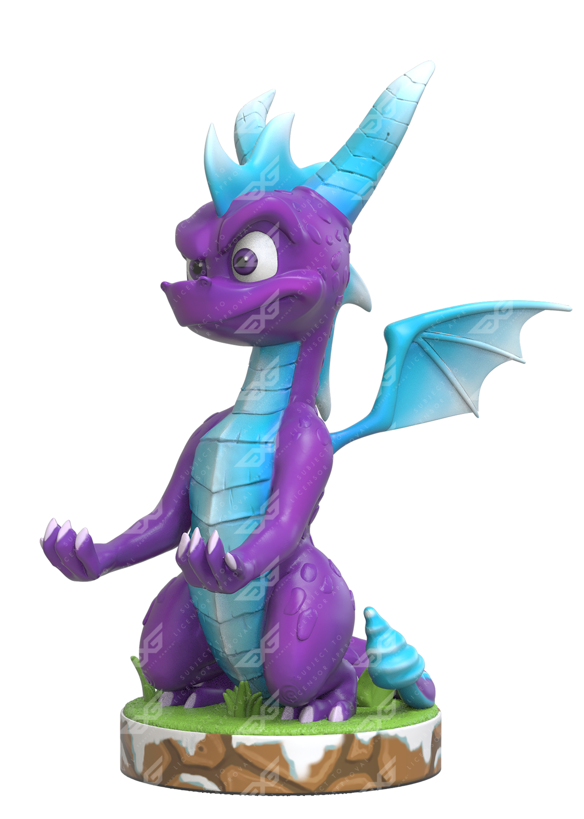 Cable Guy Controller Holder - Spyro Ice image